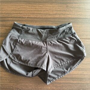 lululemon athletica Black Athletic Shorts
